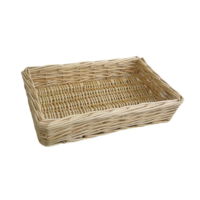The Willow Basket Rectangular Straight-Sided Wicker