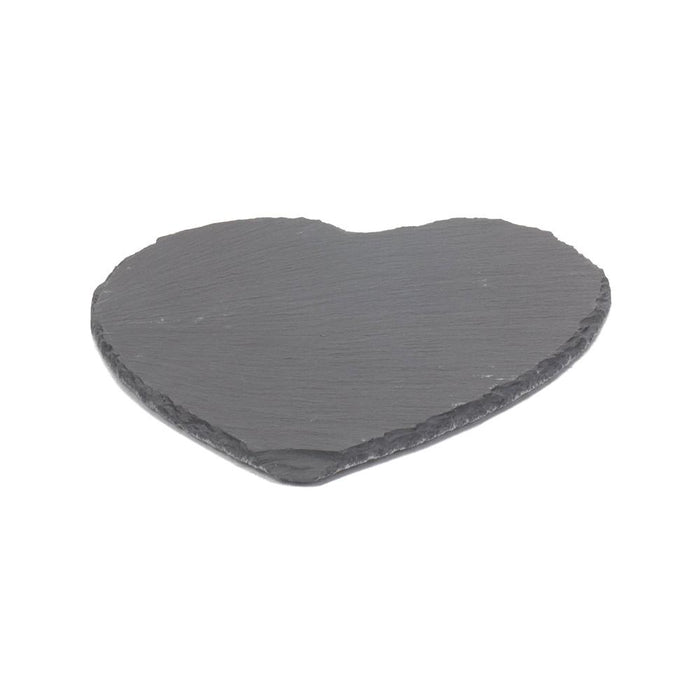 The Willow Basket Heart-Shaped Slate Cheese Board