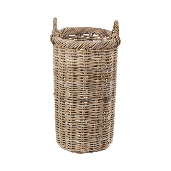 Grey Kubu Rattan Umbrella Basket