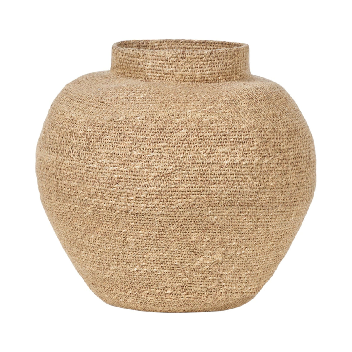 Seagrass Natural Urn Shaped Basket