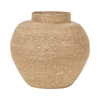 Seagrass Natural Urn Shaped Basket