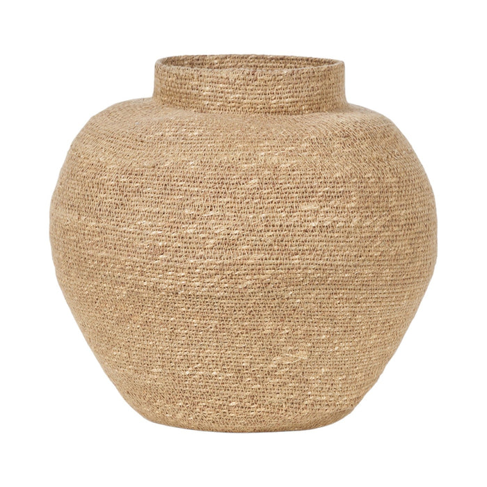 Seagrass Natural Urn Shaped Basket
