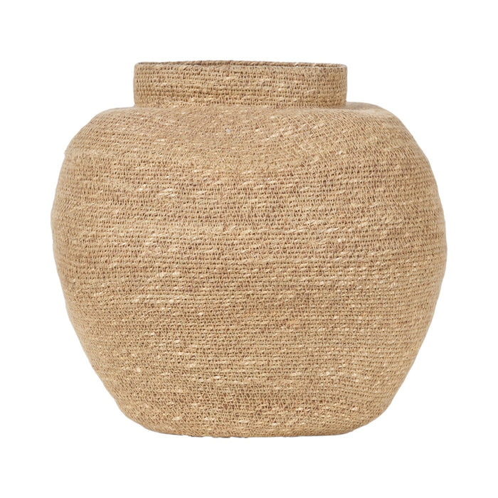 Seagrass Natural Urn Shaped Basket