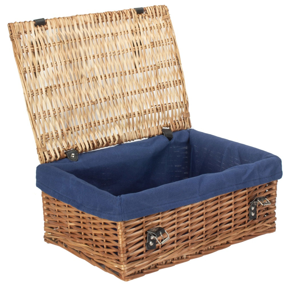 Red Hamper Large Wicker Packaging Basket