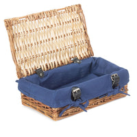 Red Hamper Small Wicker Packaging Basket
