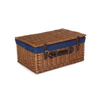 Red Hamper 56cm Double Steamed Picnic Wicker Basket
