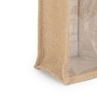 Red Hamper Bottle Jute Bag