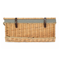 Red Hamper 72cm Rope Handled Trunk Picnic Basket