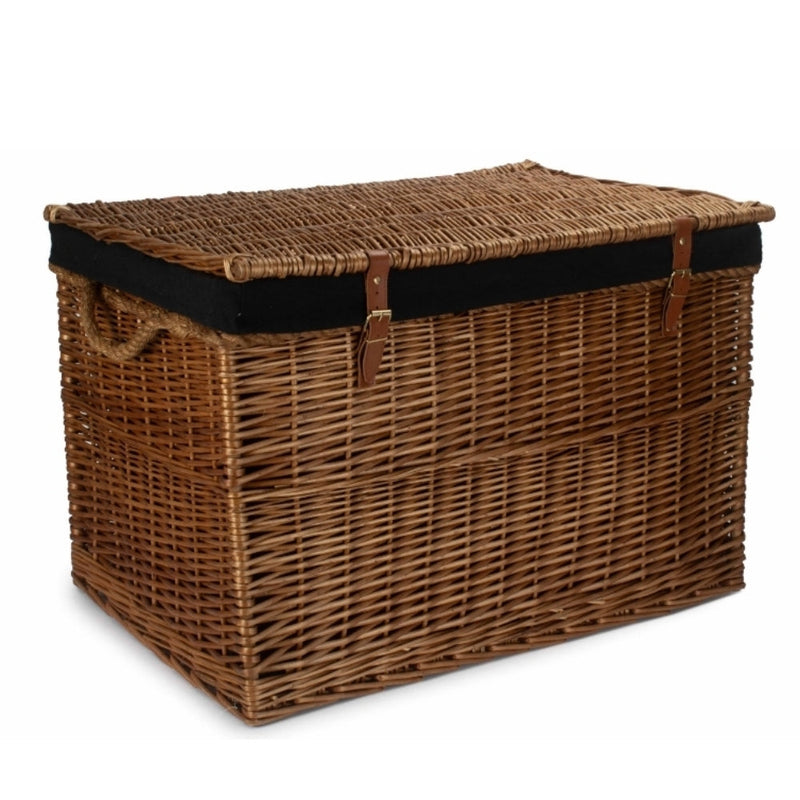 Large Light Steamed Wicker Storage Basket