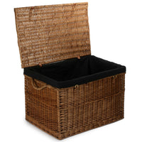 Large Light Steamed Wicker Storage Basket