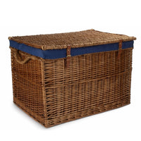 Large Light Steamed Wicker Storage Basket