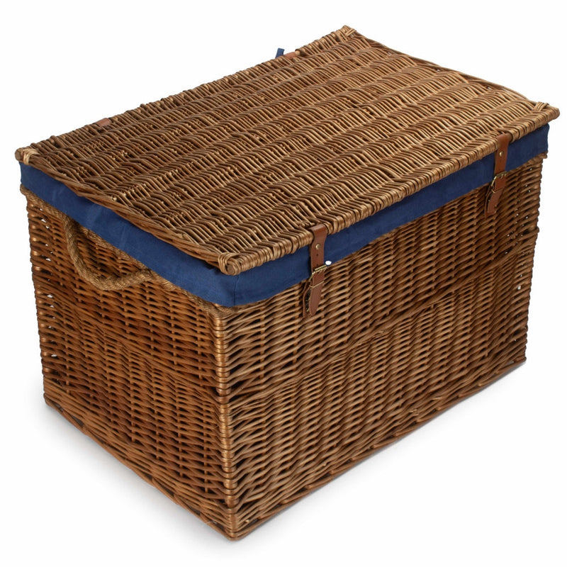 Large Light Steamed Wicker Storage Basket