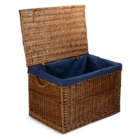 Large Light Steamed Wicker Storage Basket