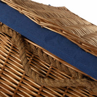 Large Light Steamed Wicker Storage Basket