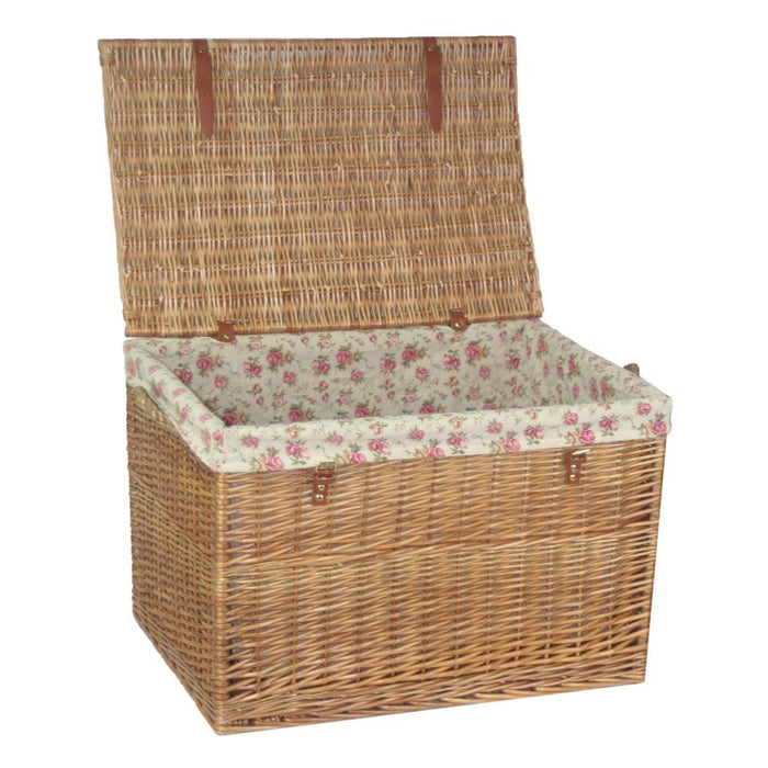 Red Hamper Large Light Steamed Storage Hamper