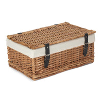 Red Hamper Large Wicker Packaging Basket