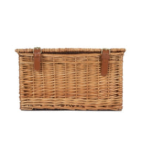 Red Hamper Light Steamed Windsor Wicker Picnic Basket