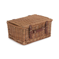 Red Hamper 6 Person Green Tweed Classic Fitted Picnic Basket