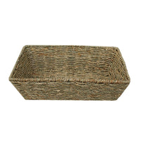 Red Hamper Tapered Edge Seagrass Tray
