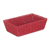 Red Hamper Red Paper Rope Display Tray