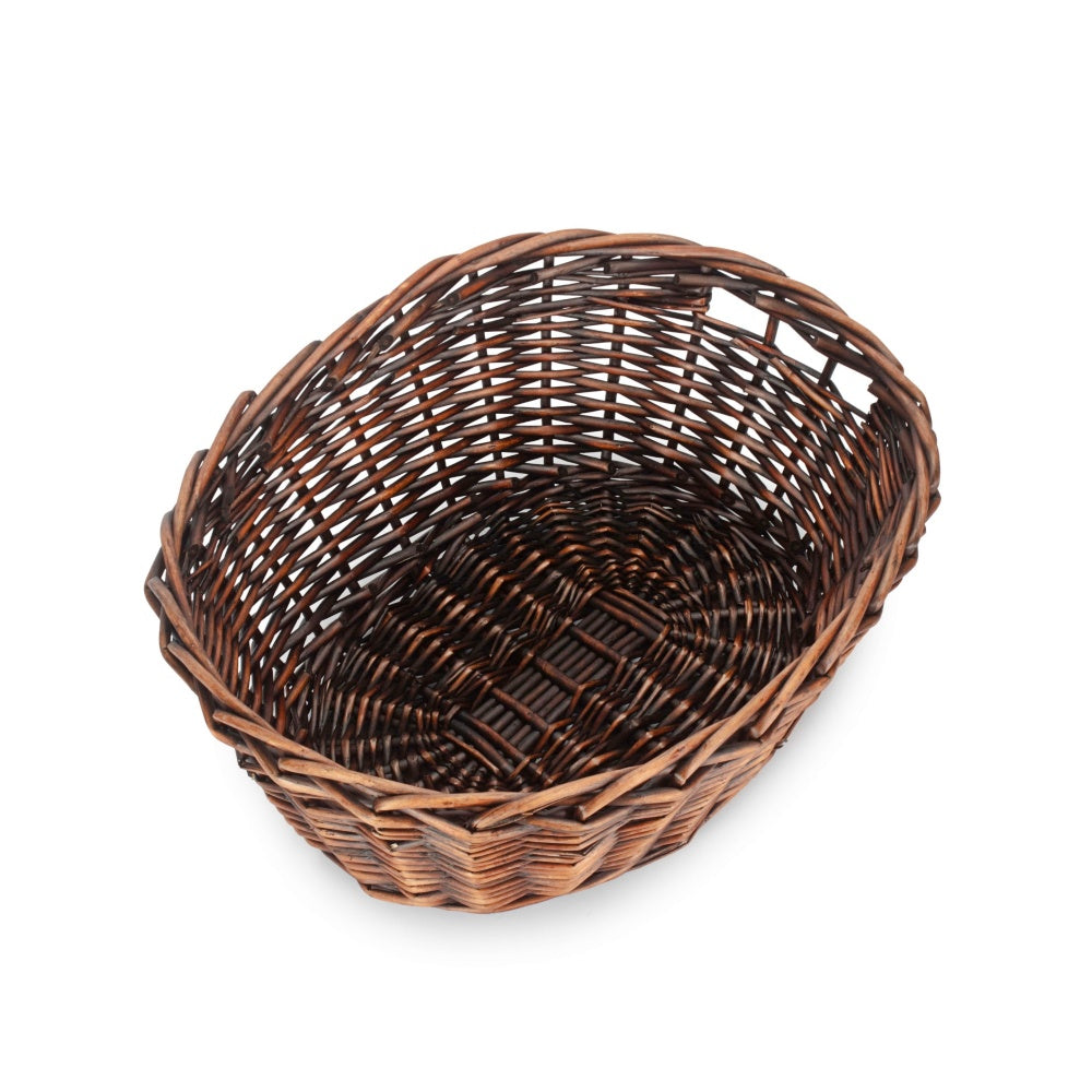 Red Hamper Broad Oval Tray