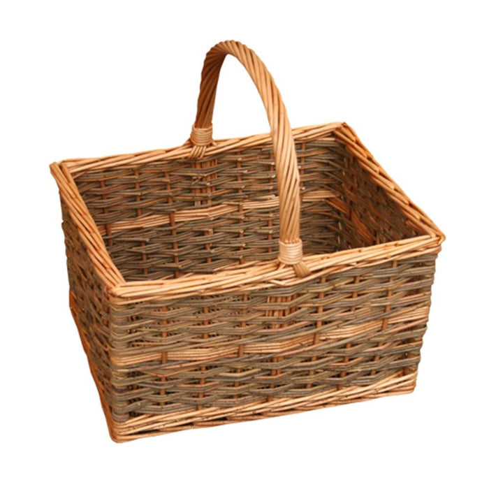 Red Hamper Yorkshire Rectangular Shopping Basket