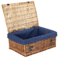The Willow Basket Large Wicker Packaging Basket