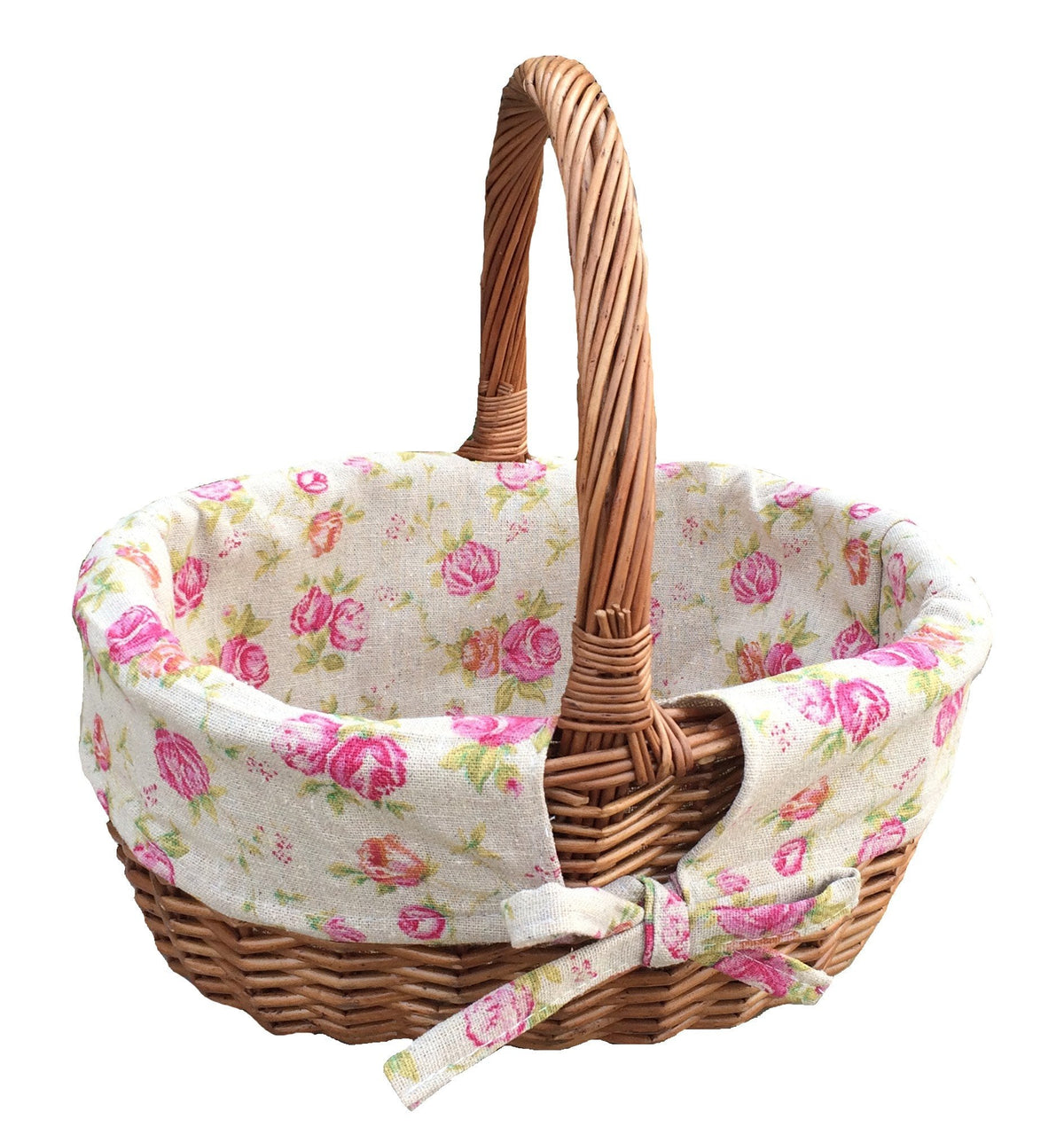 Double Steamed Oval Shopping Basket
