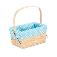 The Willow Basket Chipwood Swing Handle Basket
