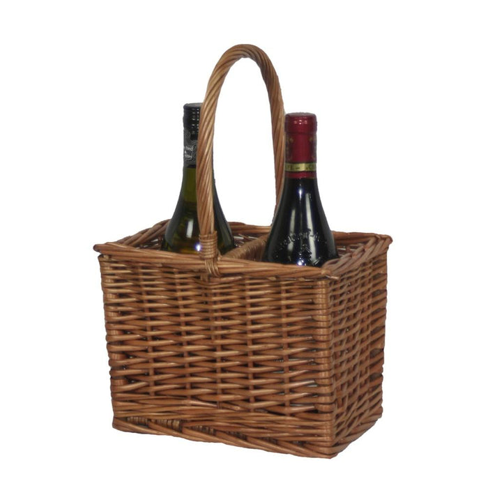 The Willow Basket Double Steamed Bottle Basket