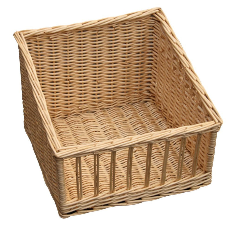 The Willow Basket Bakers Display Wicker Tray