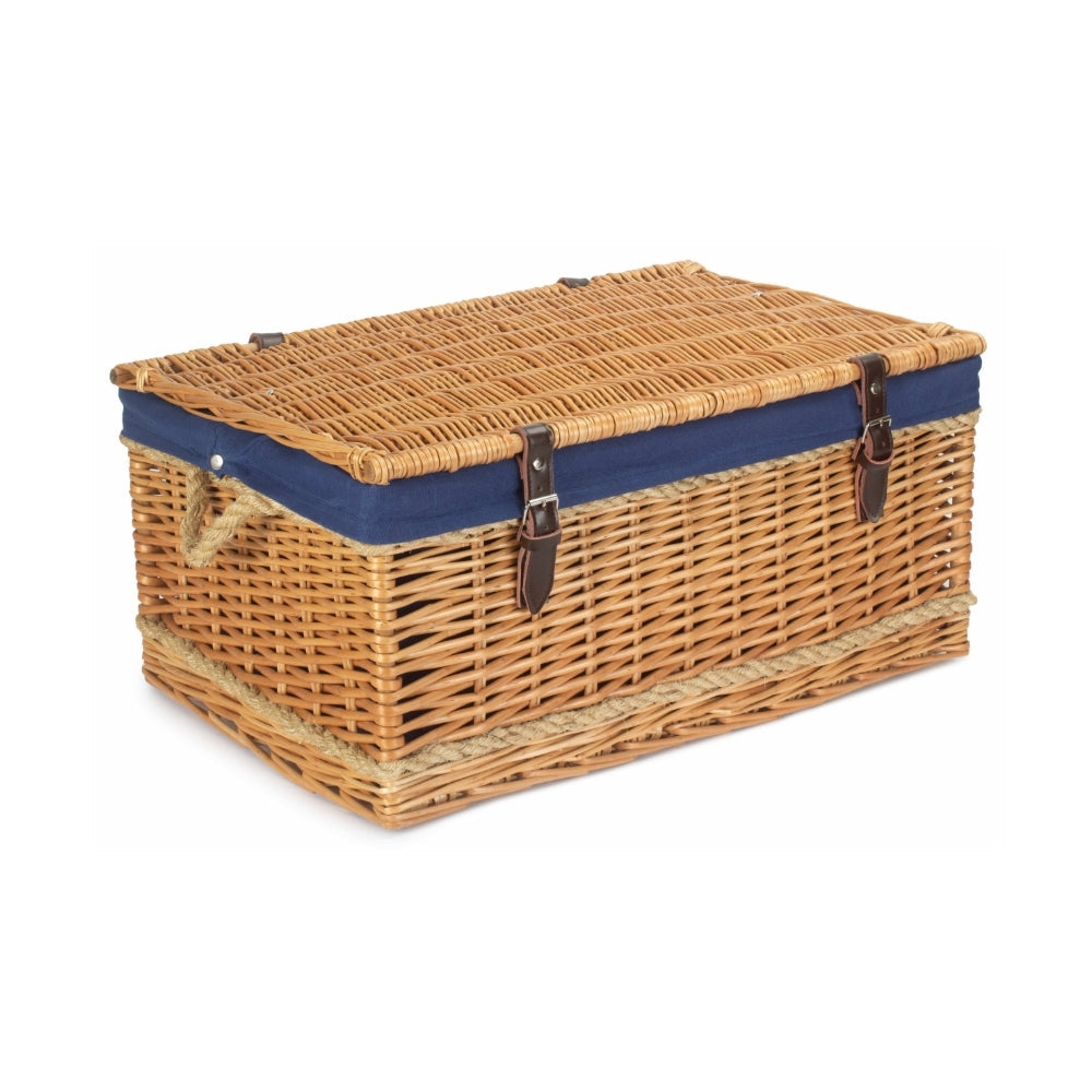 The Willow Basket 62cm Roped Handled Picnic Basket