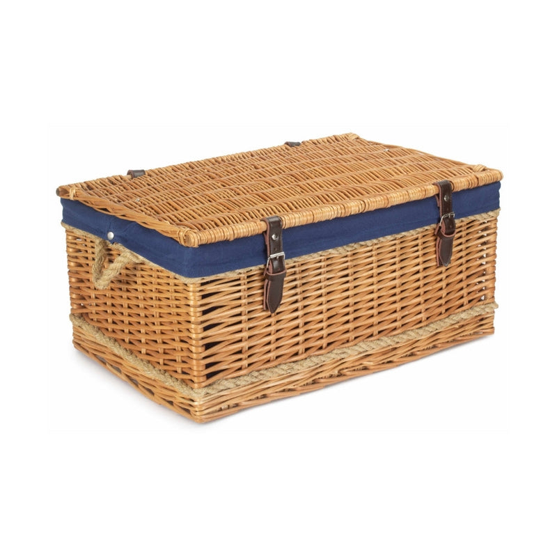 62cm Roped Handled Picnic Basket