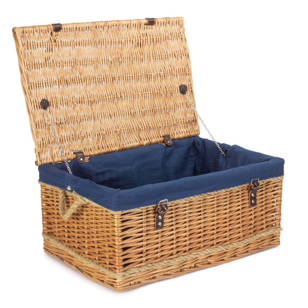 The Willow Basket 62cm Roped Handled Picnic Basket