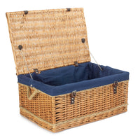 The Willow Basket 62cm Roped Handled Picnic Basket