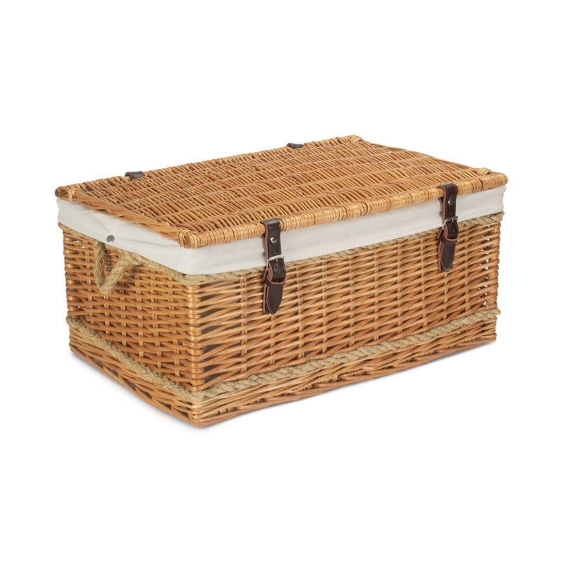The Willow Basket 62cm Roped Handled Picnic Basket