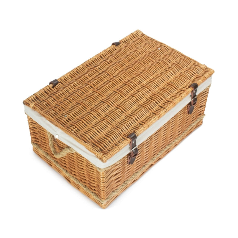 The Willow Basket 62cm Roped Handled Picnic Basket