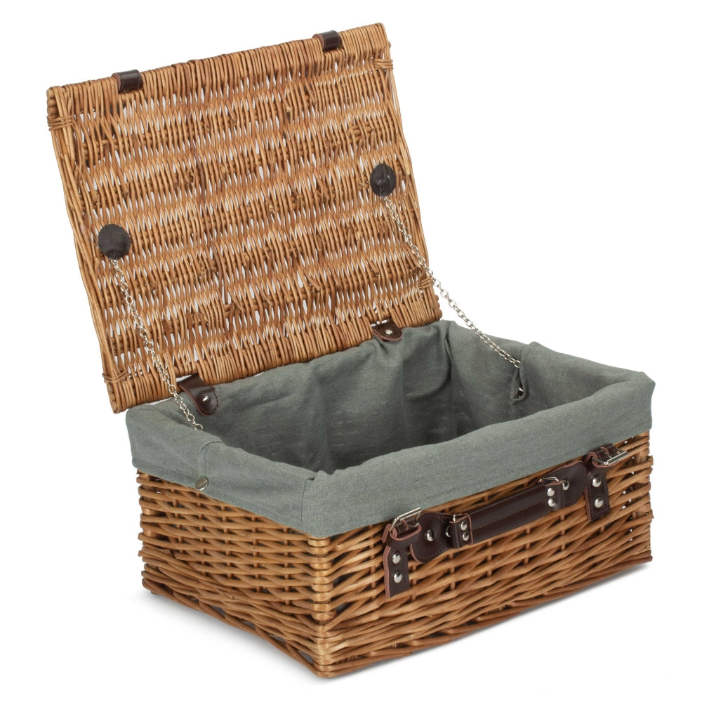 The Willow Basket Double Steamed 40cm Picnic Basket