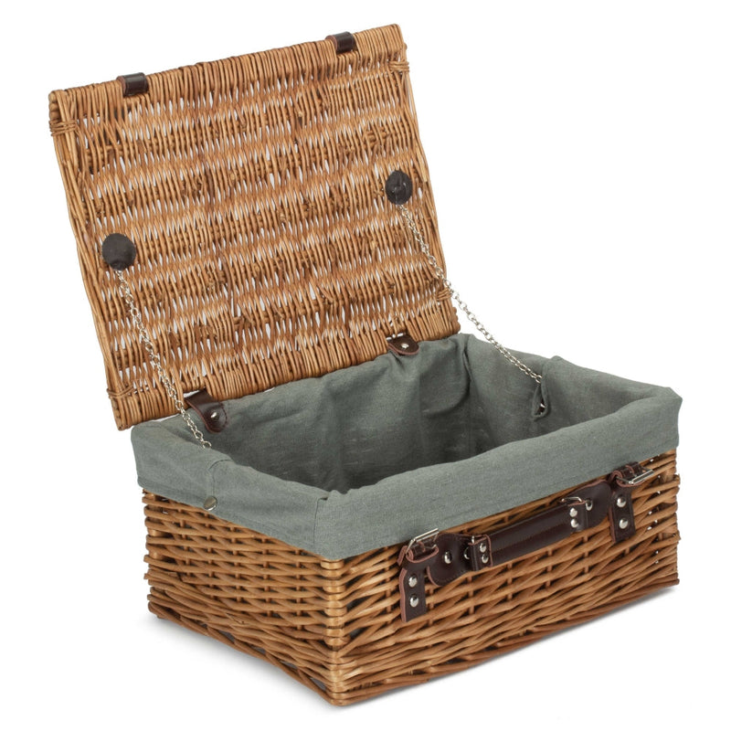 The Willow Basket Double Steamed 40cm Picnic Basket