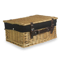 The Willow Basket Wicker Buff Picnic Basket
