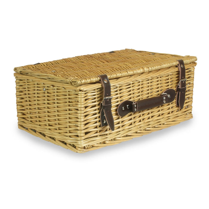 The Willow Basket Buff 45cm Picnic Basket