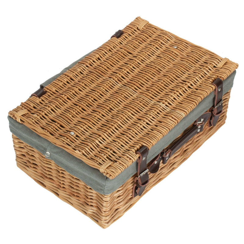 The Willow Basket Buff 45cm Picnic Basket