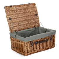 The Willow Basket Double Steamed 51cm Picnic Basket