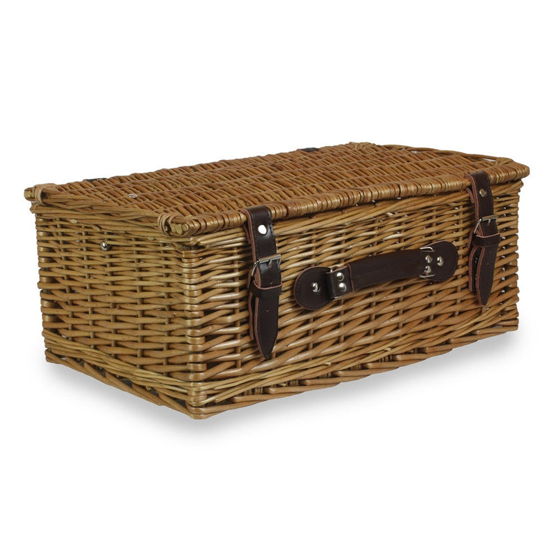 The Willow Basket 46cm Double Steamed Picnic Basket