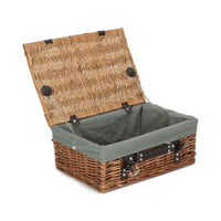 The Willow Basket Double Steamed Wicker Picnic Basket