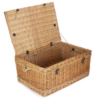 The Willow Basket 72cm Rope Handled Trunk Picnic Basket