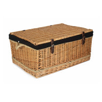 The Willow Basket 72cm Rope Handled Trunk Picnic Basket