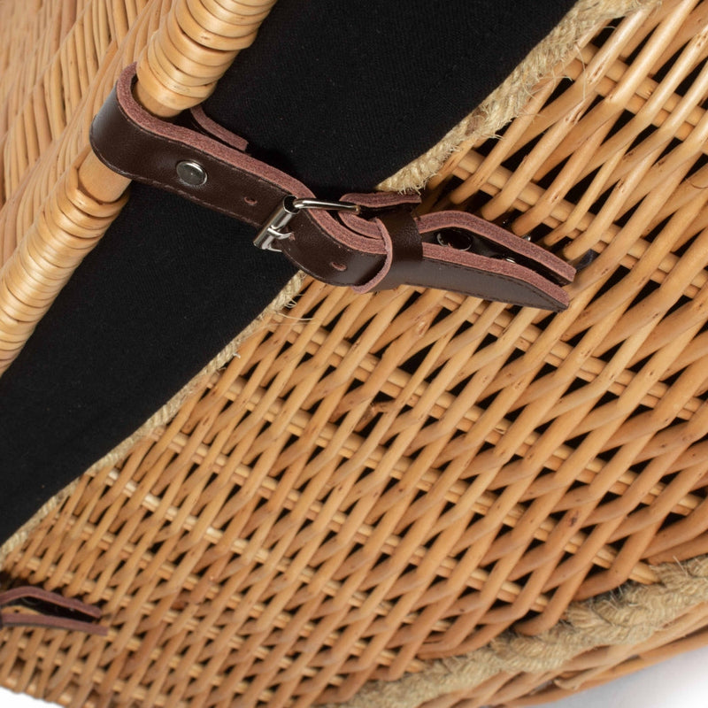 72cm Rope Handled Trunk Picnic Basket