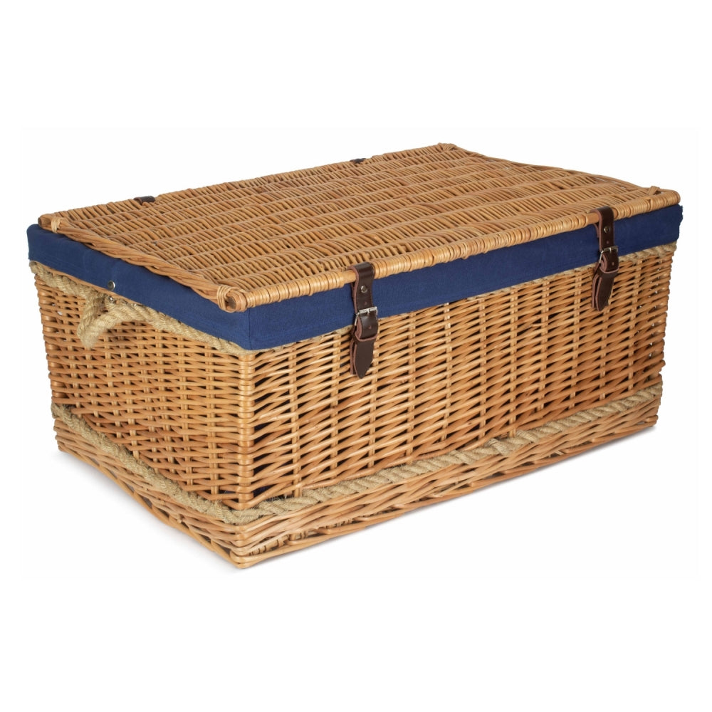 72cm Rope Handled Trunk Picnic Basket