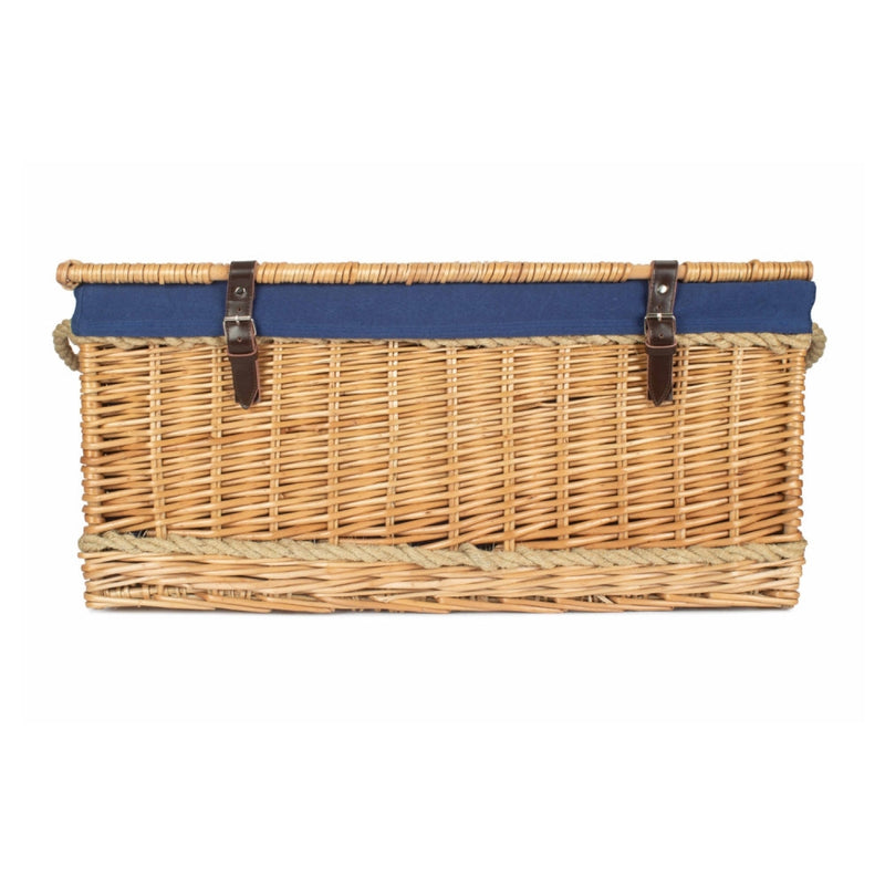 The Willow Basket 72cm Rope Handled Trunk Picnic Basket